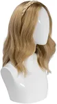 MILANO COLLECTION PREMIUM Braided Hairband 1/2" Inch Thick - Blond