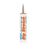 Sashco 10026 10.5oz Sashco Sealants Slat Grey Big Stretch Caulk and Seal, 10.5-Ounce