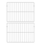 316067902 Oven Rack for Range for Frigidaire, Kenmore Oven 316069800, 316083800，22-7/8" x 16-1/4"(2PACK)