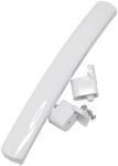 Supplying Demand WB15X10276 261300714903 Microwave White Door Handle Replacement Kit with End Caps