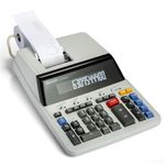 Sharp EL2630PIII Deluxe Heavy Duty Color Printing Calculator with Clock and Calendar - 12-Digit Display, 4.8 LPS, Two-Color Printing, Ideal for Accounting and Bookkeeping