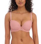 Freya Tailored Plunge T-Shirt Bra Ash Rose Pink 28DD