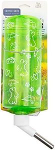 Lixit Critter Bright Water Bottles for Hamsters, Rabbits, Chinchillas, Ferrets, Guinea Pigs and Other Small Animals. (32 Ounce Pack of 1, Assorted)