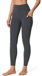 IUGA Buttery Soft Leggings for Women High Waisted Gym Leggings with Pockets No Front Seam Yoga Pants for Running Workout