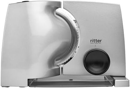 ritter compact 1 Elektrischer Allesschneider & Brotschneidemaschine aus Metall, Made in Germany