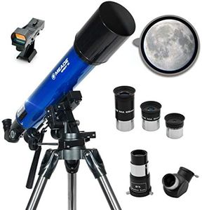 Meade Instruments 209005 Infinity 90 AZ Refractor Telescope (Blue)