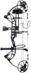 Bear Cruzer G4 Ready to Hunt Compound Archery Bow, 70lb. Draw Weight, Left Hand, Black/True Timber Strata