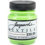 Jacquard Products Textile Color Fabric Paint, 2.25-Ounce, Fluorescent Green