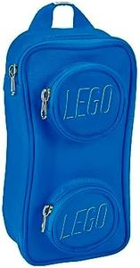 LEGO Brick Pouch, Blue, Pencil Case, Pouch