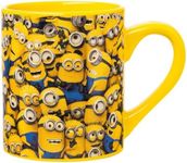 Silver Buffalo DM0132 Despicable Me Cluttered Minions Ceramic Mug, 14-Ounces,Yellow