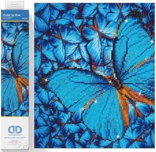Diamond Dotz Flutter by Blue Diamond Painting Kits for Adults - Diamond Art Kits a Relaxing Creative Craft Kit with Dotz Gems 12x12