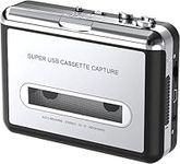 Walkman Cassette Player,Retro Cassettes Tape to MP3 CD Converter, Portable USB Casete Capture Stereo Audio Music Player Compatible with Laptop/PC Computer,Convert Cassette to Digital