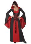 California Costumes 1148 Deluxe Hooded Robe Generic Adult-Sized Costume, Red, Medium