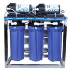 Aqua Health Care, 25 LPH Commercial RO Water Purifier Plant (Double Pump) with fully Automatic and Tds Adjuster, Full Stainless Steel Body Works Upto 3000 tds