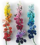 KADADSA 35 Color with 100 pcs Tiny Artificial Roses Mixed Assorted Shade Thirty-Five Color Mulberry Paper Flower 15-18 mm Flower Wedding Scrapbooking