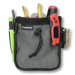 Big Joey Pouch PRO | Clip-On Tool Belt Bag for Tools, Screws, and Nails - Great for an Electrician, HVAC Tech, Plumber, Carpenter, Contractor, Handy Man, and Any Tradesperson - Metal Clip