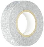 Best Creation Glitter Tape 15 mm x 5 m Silver, Acrylic, Multicoloured, 1-Piece