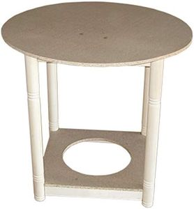 Sillas y Mesas Peña Mesa Camilla Circular Desmontable (100, 74)