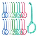 Maoerdental 20PCS Aligner Remover Tool,5 Colors Clear Aligner Removal Tool for Invisalign Removable Retainers, Aligners,Braces Removal Kit