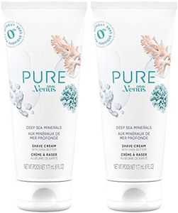 Gillette Venus PURE by Shaving Cream - Deep Sea Minerals, 6 Oz (Pack of 2)