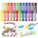 BLOT Tempera Paint Sticks for Kids 24 Colors Washable Crayon Paint Sticks Non Toxic Solid Tempera Paint for Teens Toddlers Adults Gifts, Quick Drying & Mess Free