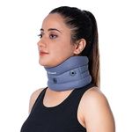 Wonder Care Soft Neck Braces Soft Cervical Collar Neck Support Adjustable Collar Soft Neck Collar Neck Brace for Women & Men_Grey_XL