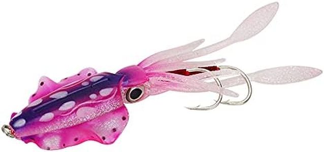 ANCLLO El mejor señuelo de pesca de calamar para agua salada y agua dulce para lubina, bacalao y peces de roca en este señuelo