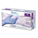 MedPro Defense Bluiris Powder-free Nitrile Medical Examination Gloves, Medium, 1 Count