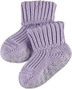 FALKE Unisex Baby Cotton Catspads Slipper Socks, Purple (Lupine 6903), 12-18 months