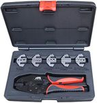 Electricians Cable Crimping Kit - Rhino Tools 5 Die Quick Change Crimper