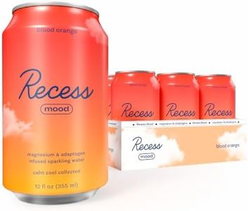 Recess Mood Calm Drink, Blood Orange, 12 Pack
