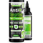 Dr. Senst Antiseptic Dog Ear Cleaner Ear Drops For Dogs | 250ml Hypochlorous Acid Dog Ear Cleaner | Antiseptic Dog Ear Drops | Dog Ear Yeast Infection Treatment | Dog Ear Infections | Dog Ear Wipes