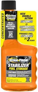 Star Tron Stabilizer+ Fuel Storage with Corrosion Protection - Treats 80 Gallons of Gas - 16 OZ (14816)