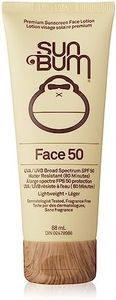 Sun Bum original spf 50 Sunscreen Face Lotion | Vegan and Reef friendly (Octinoxate & Oxybenzone Free) Broad Spectrum Fragrance-Free Moisturizing Uva/uvb Sunscreen with Vitamin E |3 Oz, 3 ounces