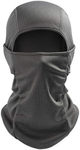 AstroAI Ski Mask Balaclava Face Mask-UV Protection Dustproof Windproof Face Cover for Men Skiing, Snowboarding, Grey