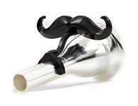 Brasstache - The Original Clip-on Mustache for Tuba or Sousaphone Mouthpiece (Tuba)