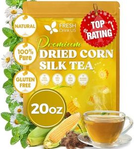 FreshDrinkUS, Dried Corn Silk 20oz | Premium Whole Corn Silk for Tea & Herbal Infusions | Naturally Air-Dried, Non-GMO, Caffeine-Free | Perfect for Daily Herbal Tea, DIY Blends & Natural Brewing