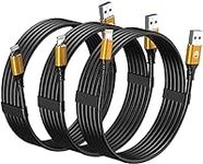3Pack iPhone Charger Cable 6ft,MFI 