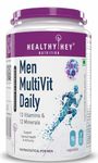 HealthyHey Nutrition MultiVitamin for Men - Multi-Vit Daily - 13 Vitamins & 12 Minerals - 90 Vegetable Capsules