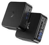 NiPoGi E3B Mini PC AMD Ryzen 5 7430U(up to 4.3GHz 6C/12T) Mini Computer 32GB DDR4(Dual Channel) 1TB M.2 SSD Mini PC Windows 11 Pro 4K Triple Display/WiFi 6/BT5.2/HDMI+DP+USB-C for Office/Business