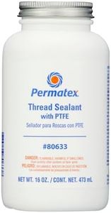 Permatex 80633 Thread Sealant with PTFE, 16 oz.