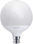 18w Round LED Globe Bulb B22 Bayonet Pure White 5000k Equivalent to 162w [Energy Class A+]