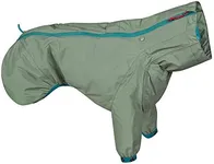 Hurtta Rain Blocker ECO, Dog Raincoat, Hedge, 28 in