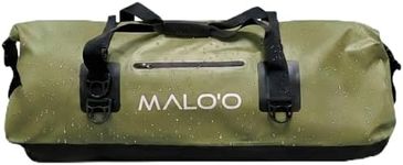 Malo'o Waterproof Dry Bag Duffel 40L/60L/100L, Roll Top Duffel Keeps Gear Dry for Kayaking, Rafting, Boating, Swimming, Camping, Hiking, Beach, Fishing - Internal & External Pockets and Molle Loops