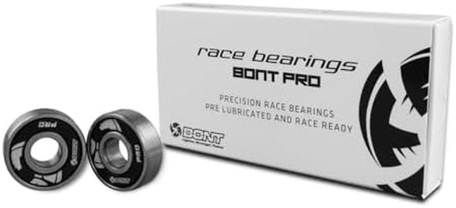 Bont Pro Racing Bearing - 608 Professional Skate Bearings Inline, Roller Skating, Skateboard, Scooter