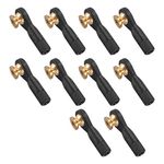 uxcell 10Pcs M2 2.0xL19mm Lever Steering Linkage Tie Rod End Ball Head End without Screws and Nut for RC Robot