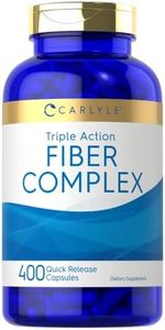 Carlyle Fiber Complex | 400 Capsules | Non-GMO Supplement | Triple Action Fiber | by