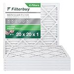 Filterbuy 20x20x1 Air Filter MERV 8