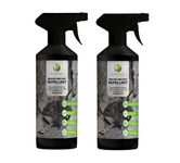 Mouse Repellent Spray 500ml Mouse & Rat Repellent Outdoor and Indoors - Natural Peppermint Oil Spray - Peppermint Oil Rat Repellent Alternative to Mouse Poison & Mice Poison (2)