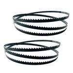 FOXBC 62" BandSaw Blades for Wood (3/8" x 4 TPI - 2 Pack)